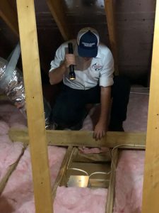 attic fan installation