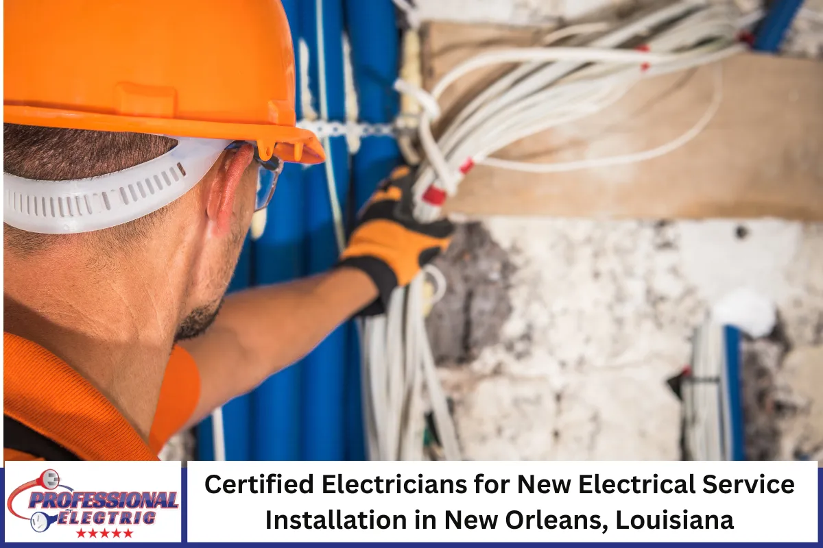 New Electrical Service Installation