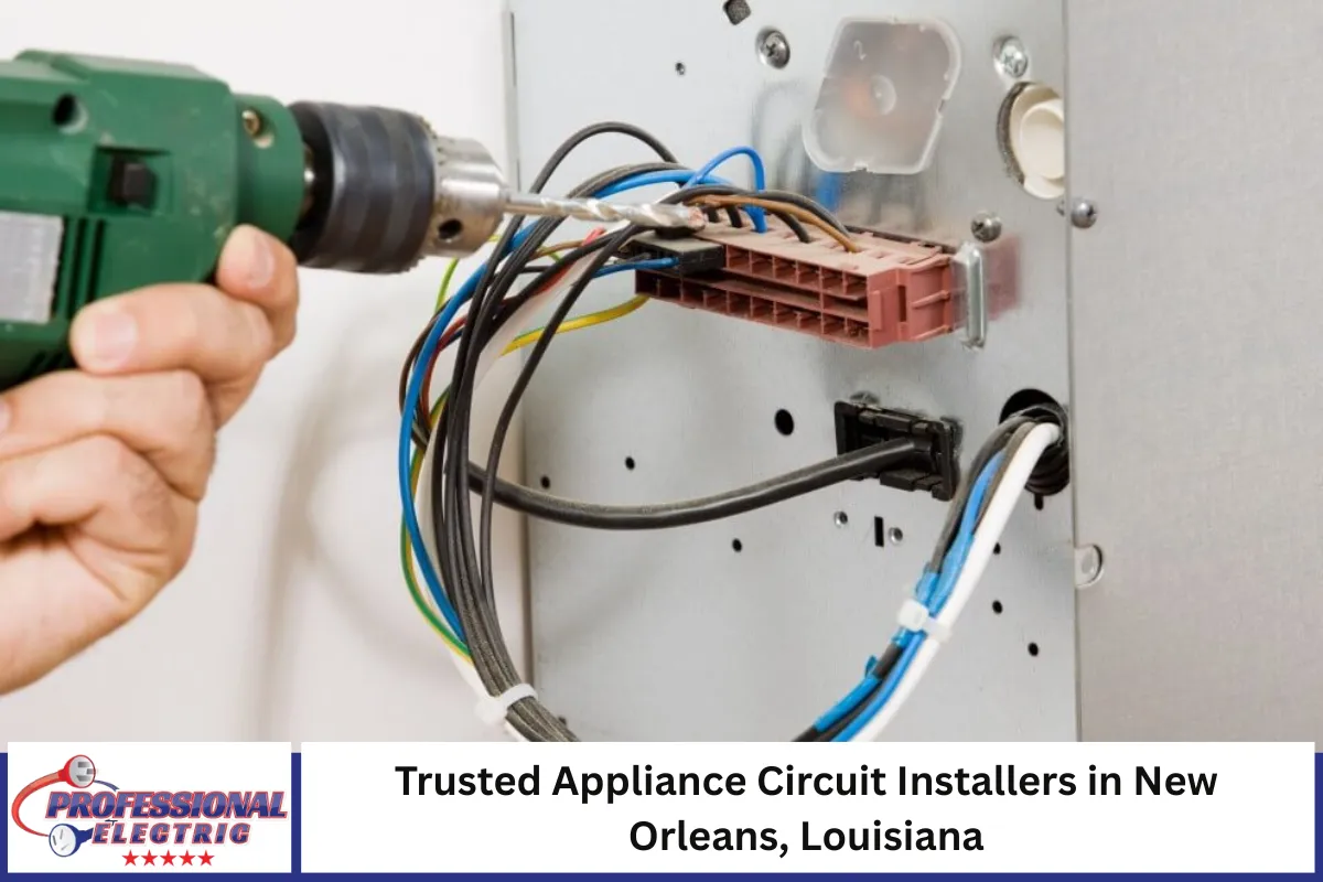 Appliance Circuits Installation