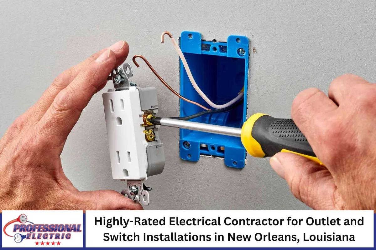 New Outlet and Switch Installation