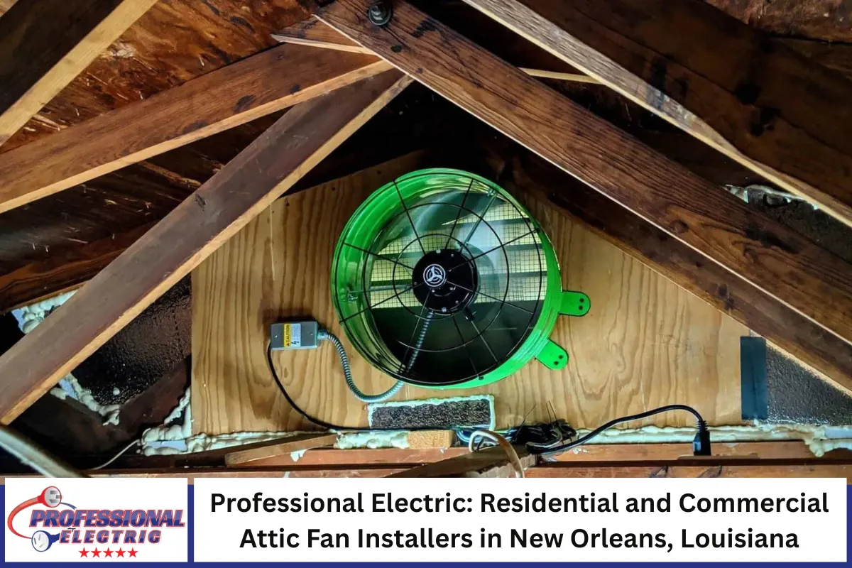 Attic Fans Installation