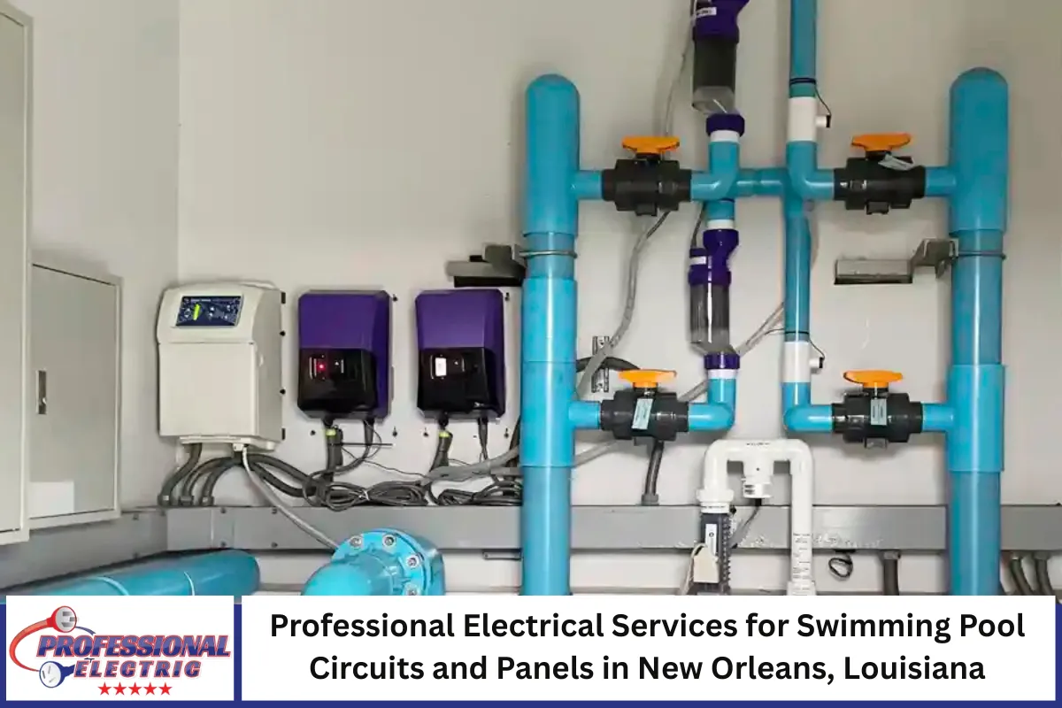 Swimming Pool Circuits and Panels