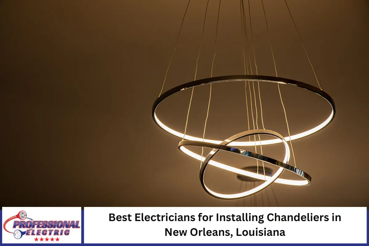 Chandelier Installation