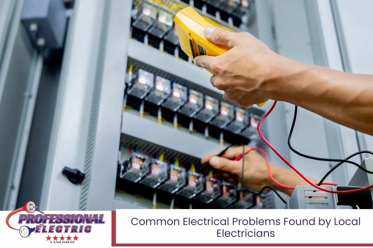 Common Electrical Problems Found by Local Electricians