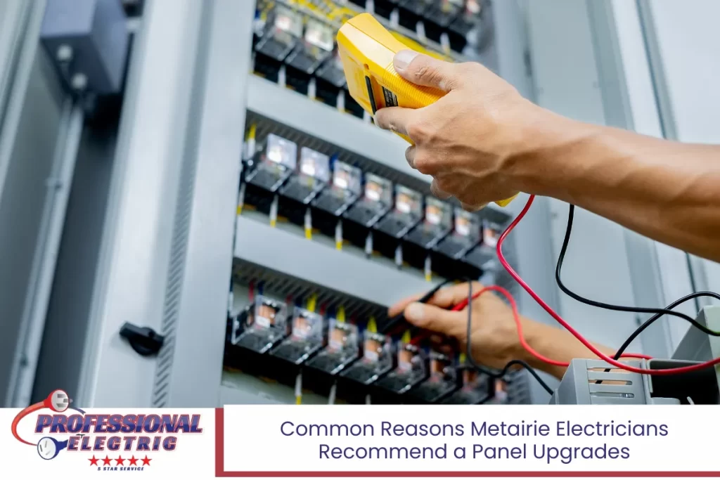 Common Reasons Metairie Electricians Recommend a Panel Upgrades