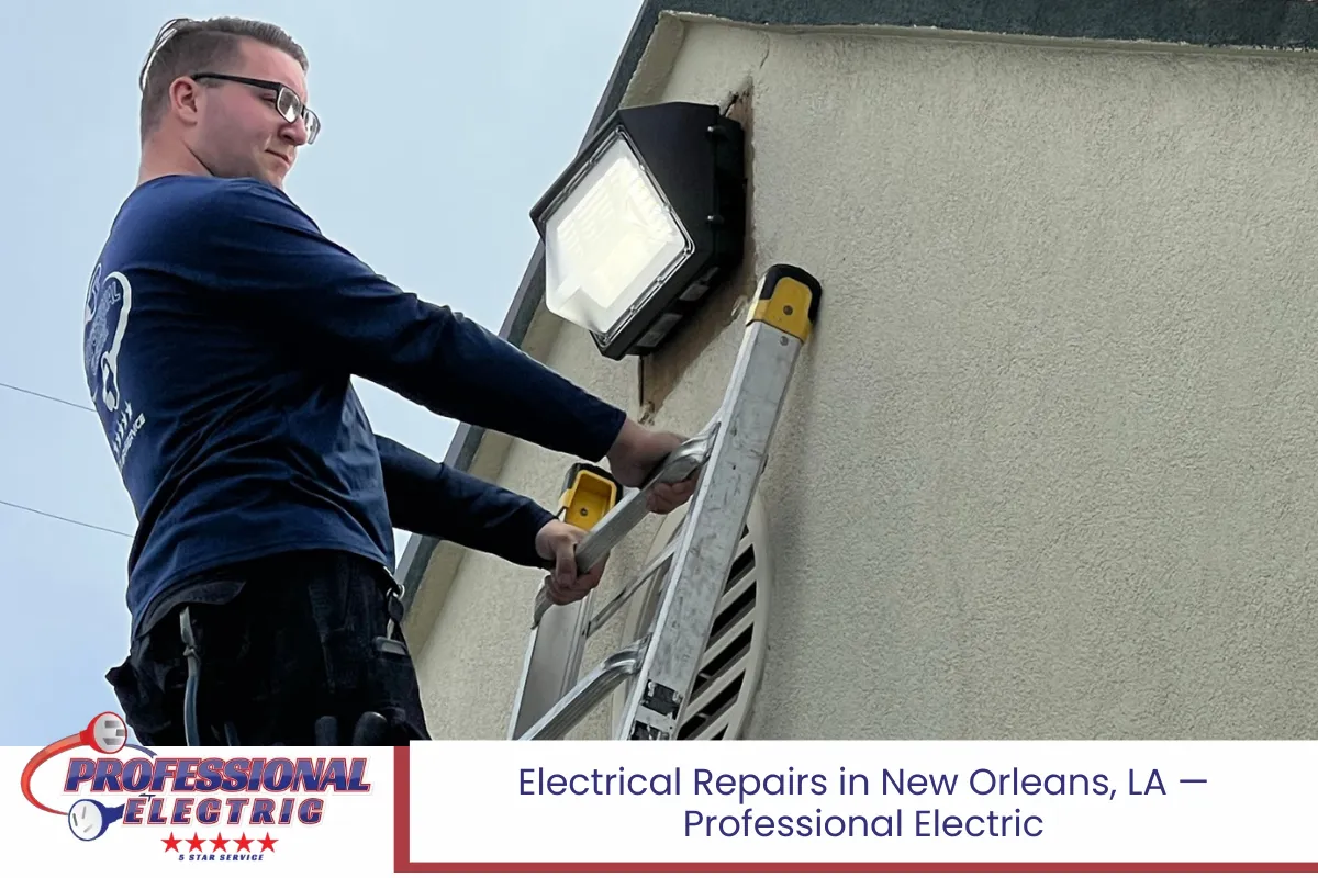 Electrical Repairs in New Orleans, LA — Professional Electric