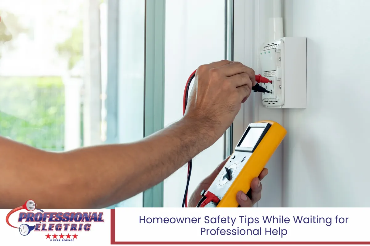 Homeowner Safety Tips While Waiting for Professional Help