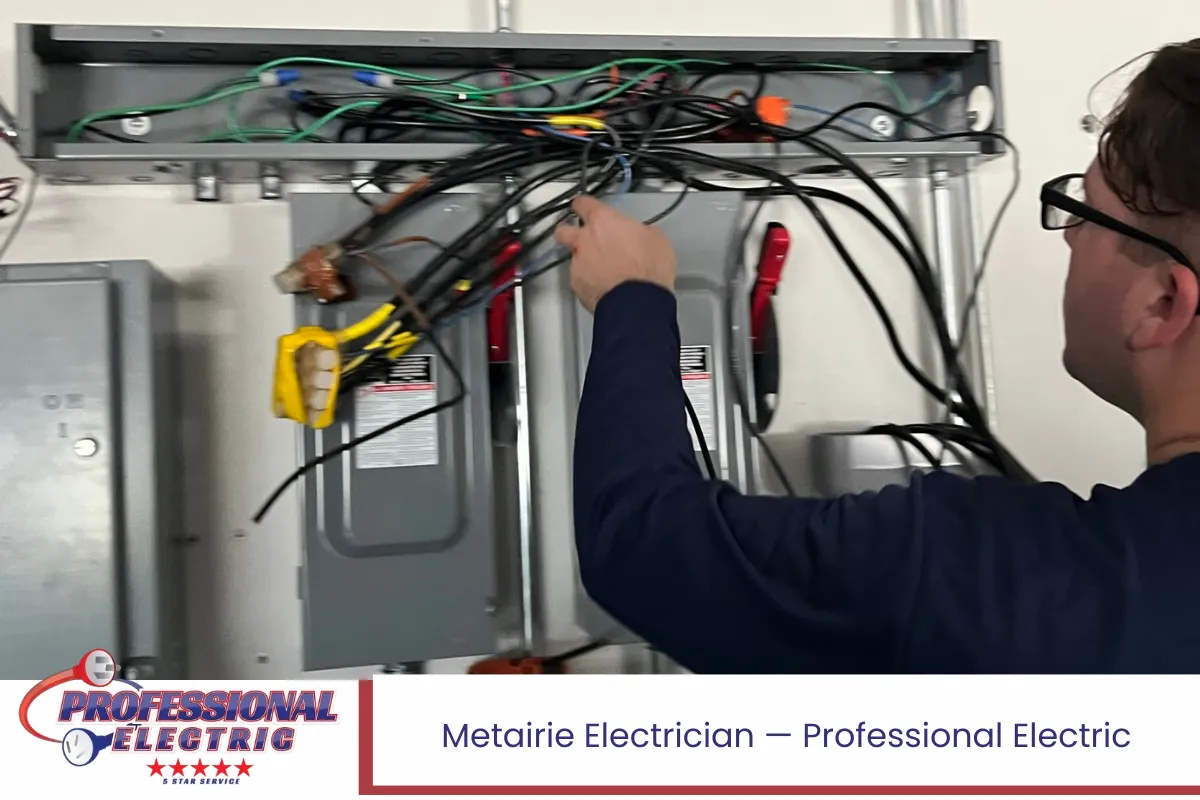 Metairie Electrician — Professional Electric