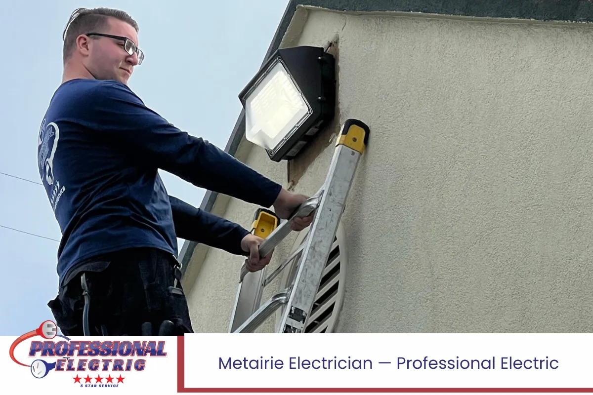 Metairie Electrician — Professional Electric