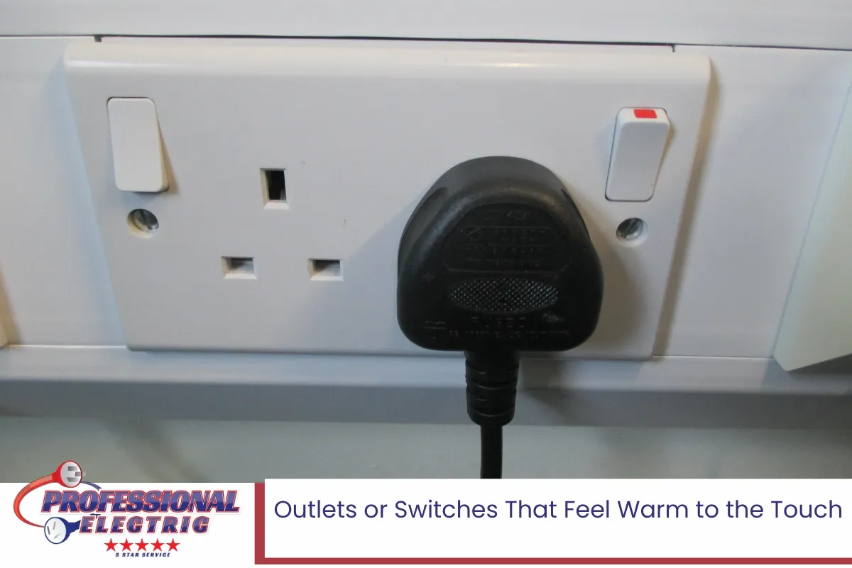 Outlets or Switches That Feel Warm to the Touch