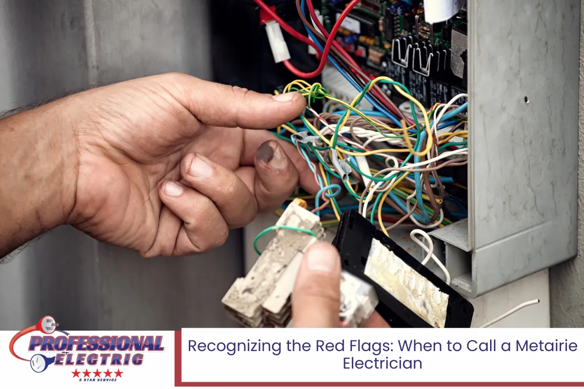 Recognizing the Red Flags: When to Call a Metairie Electrician