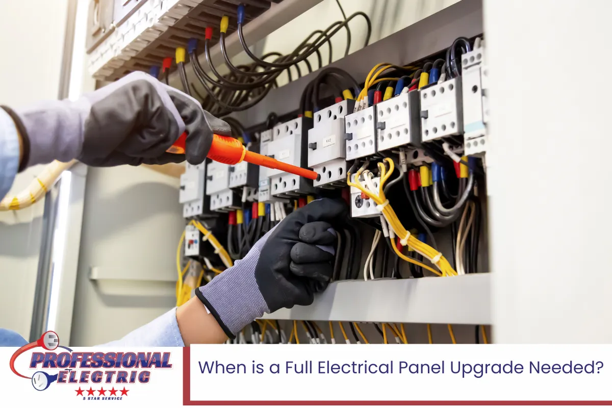 When is a Full Electrical Panel Upgrade Needed?