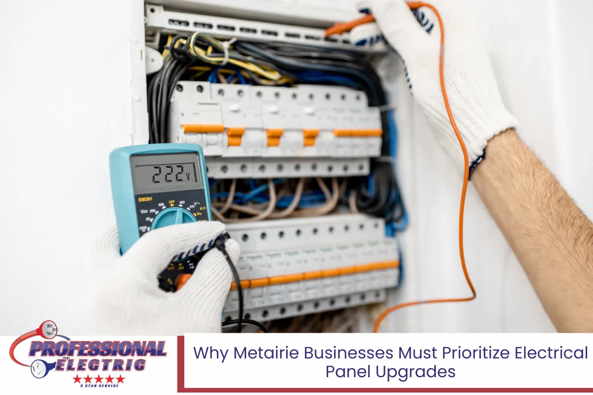 Why Metairie Businesses Must Prioritize Electrical Panel Upgrades
