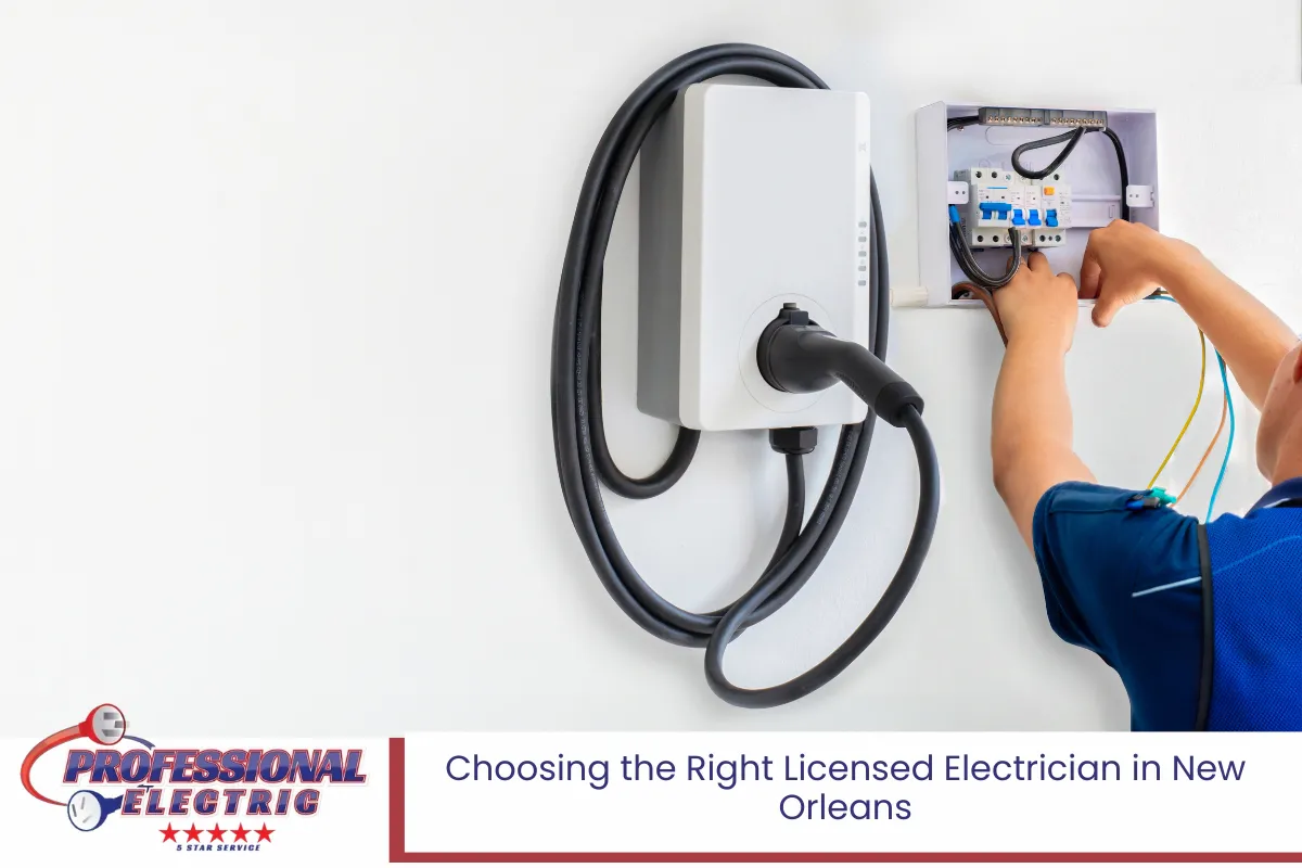 Choosing the Right Licensed Electrician in New Orleans