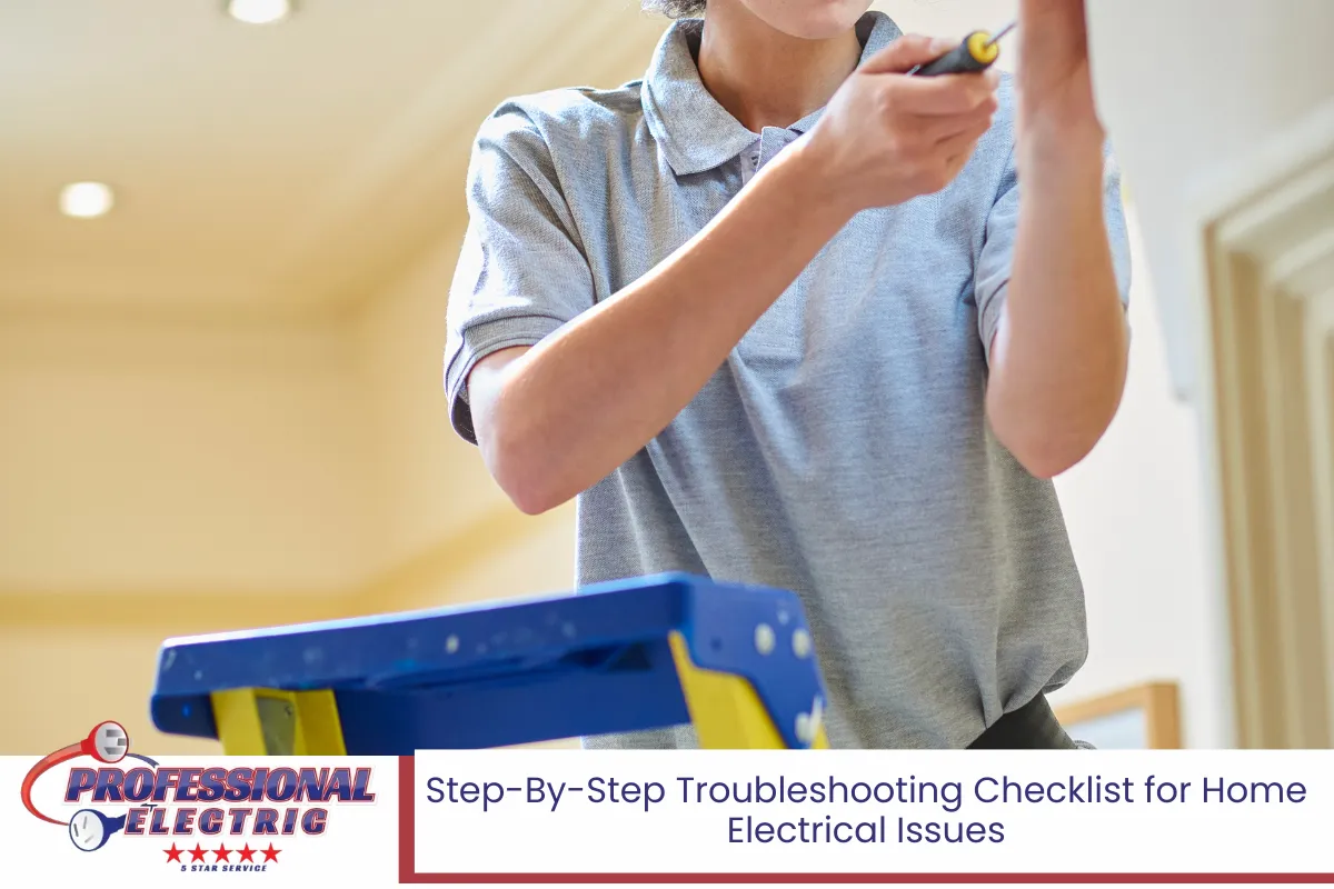 Step-By-Step Troubleshooting Checklist for Home Electrical Issues