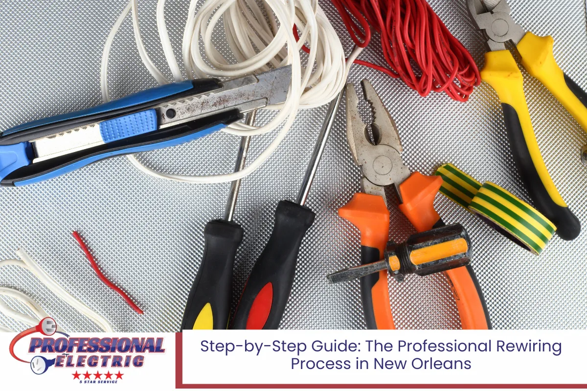 Step-by-Step Guide: The Professional Rewiring Process in New Orleans