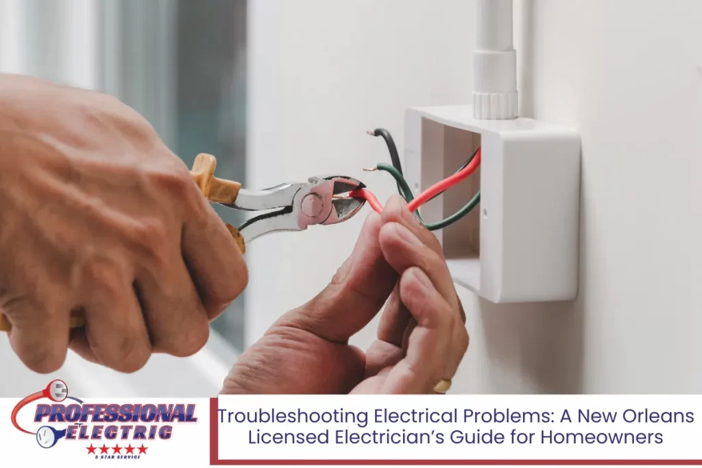Troubleshooting Electrical Problems: A New Orleans Licensed Electrician’s Guide for Homeowners
