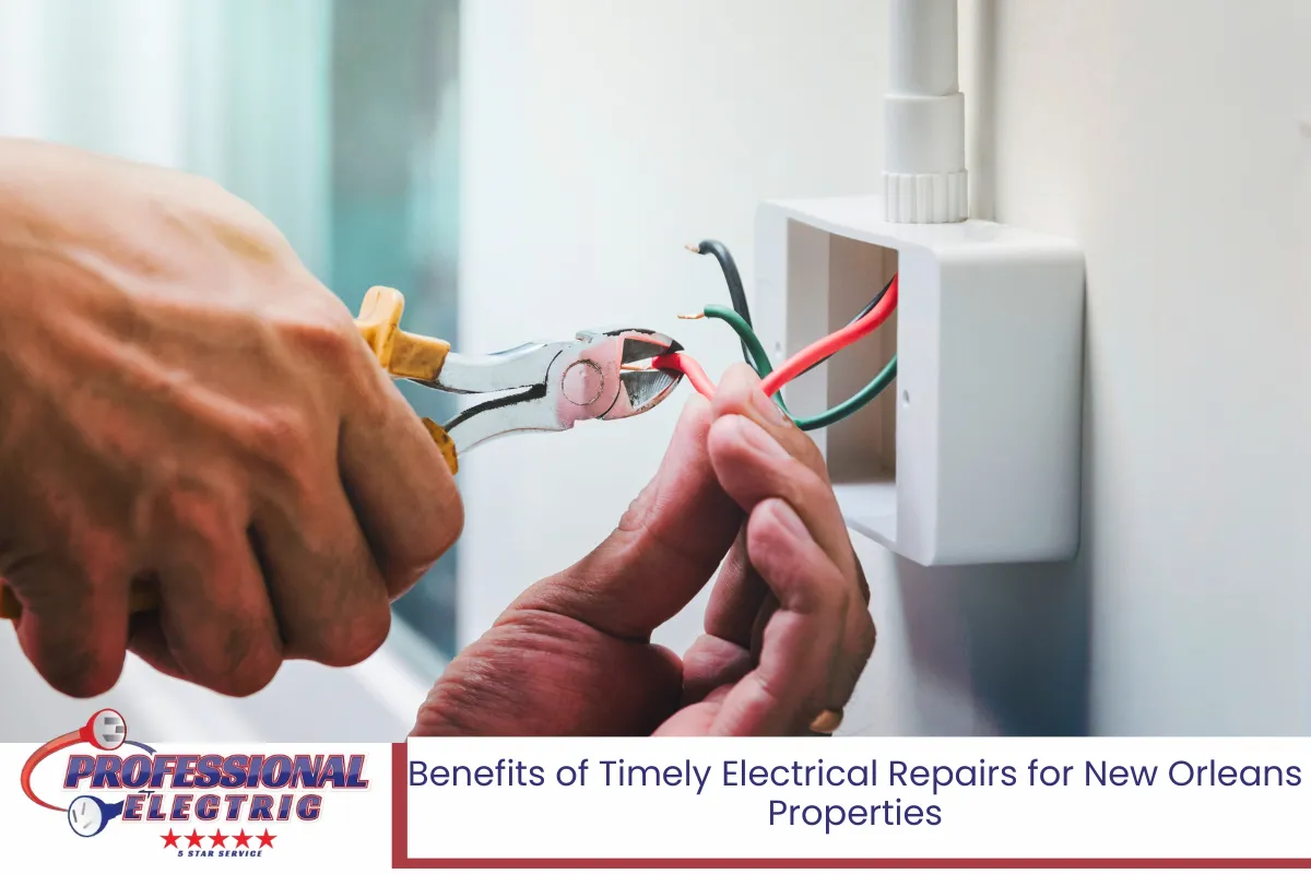 Benefits of Timely Electrical Repairs for New Orleans Properties