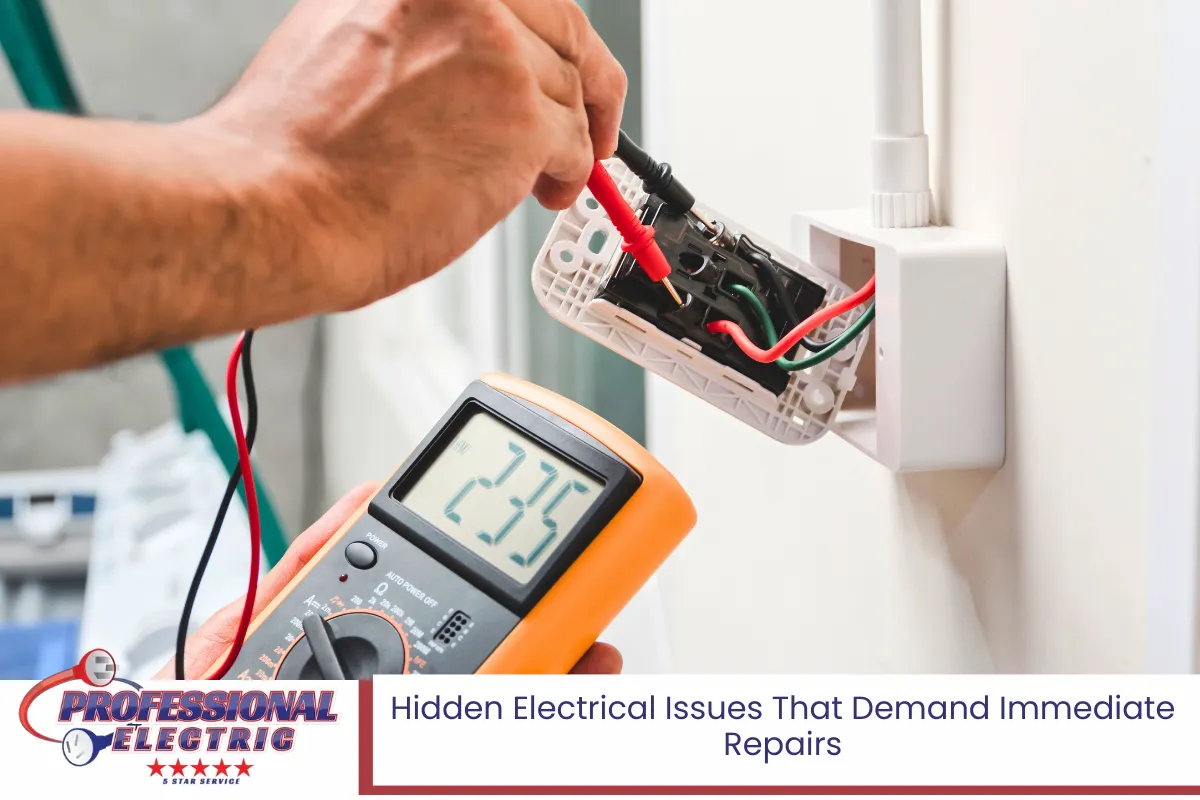 Hidden Electrical Issues That Demand Immediate Repairs