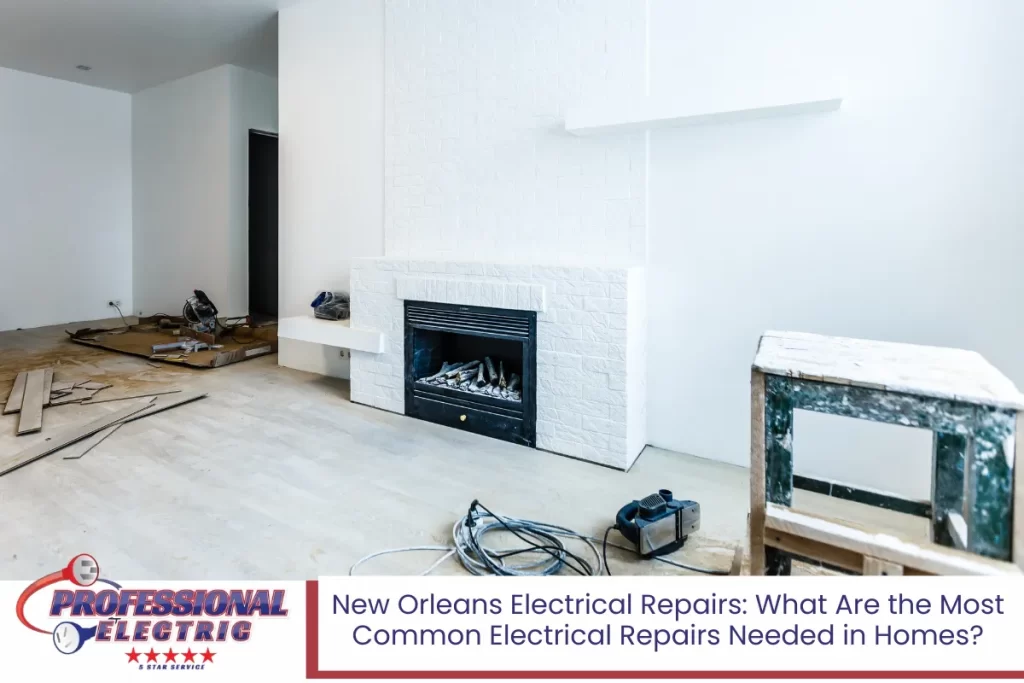 New Orleans Electrical Repairs: What Are the Most Common Electrical Repairs Needed in Homes?