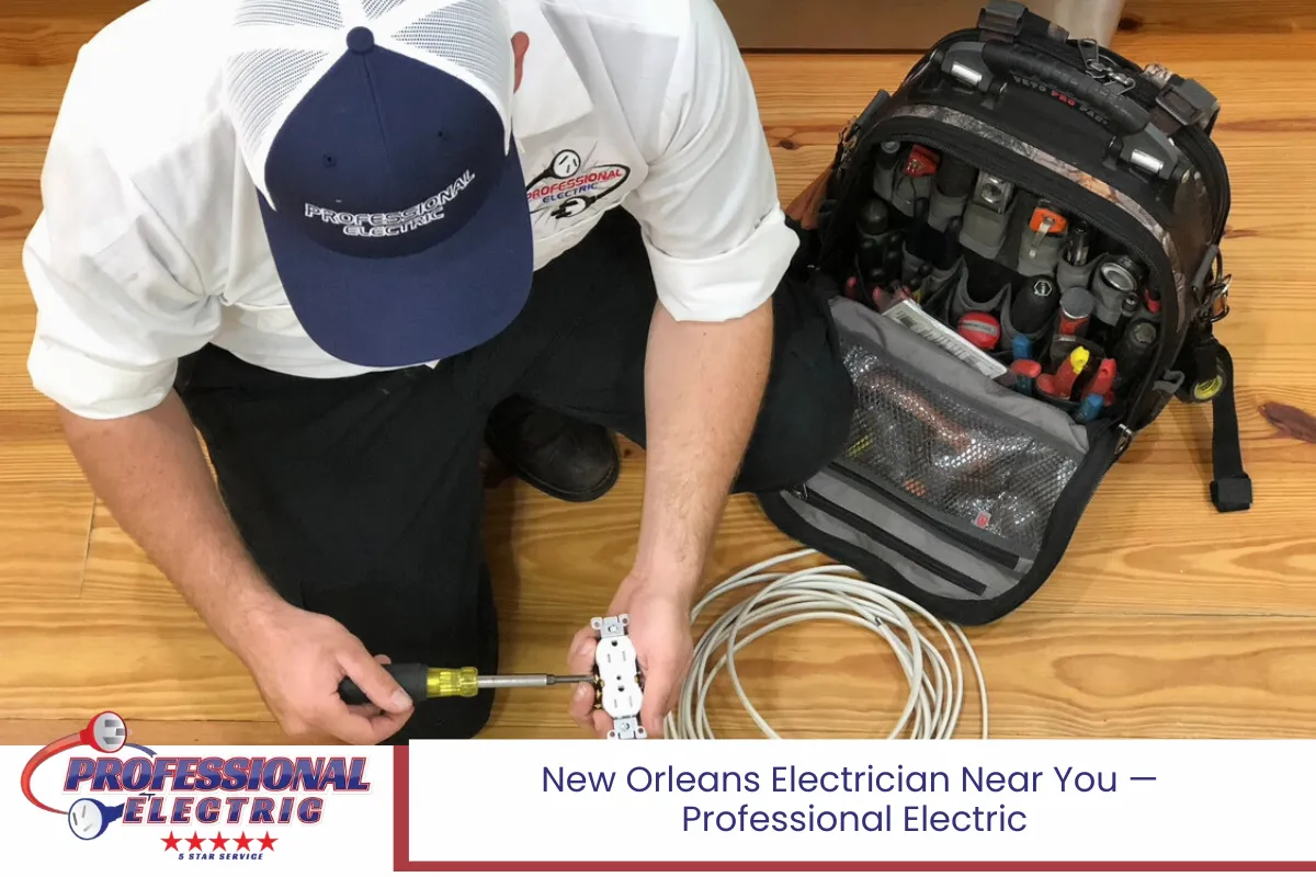 New Orleans Electrician Near You — Professional Electric