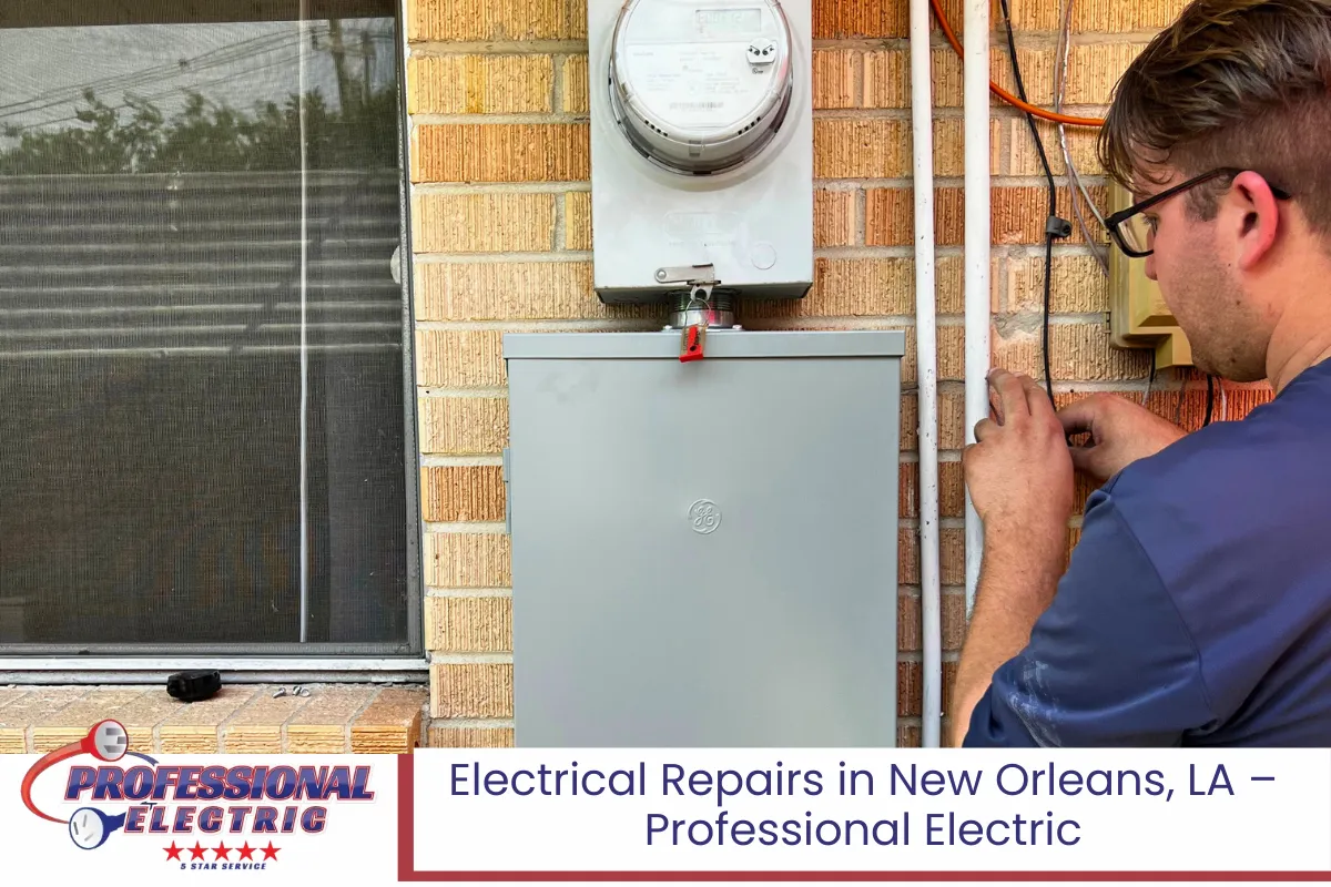Electrical Repairs in New Orleans, LA - Professional Electric