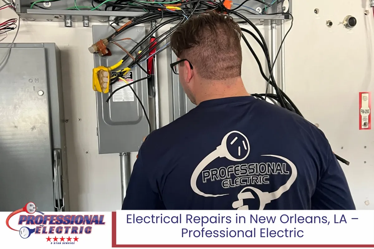Electrical Repairs in New Orleans, LA – Professional Electric