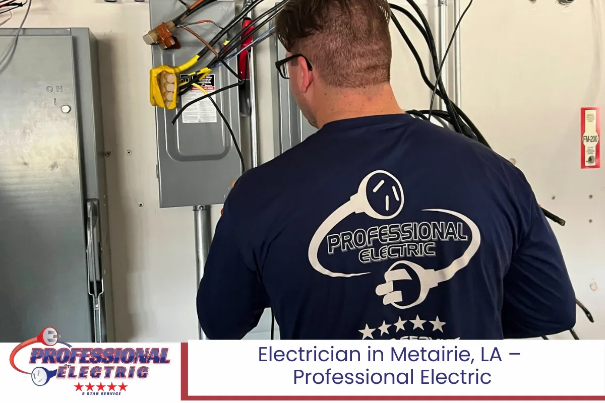 Electrician in Metairie, LA – Professional Electric