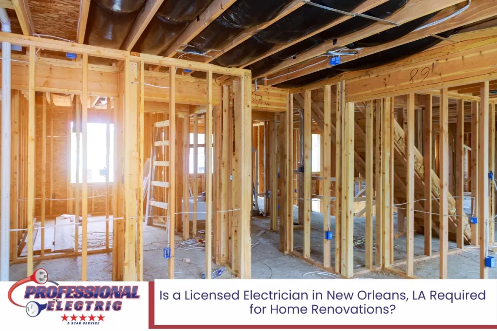 Is a Licensed Electrician in New Orleans, LA Required for Home Renovations?