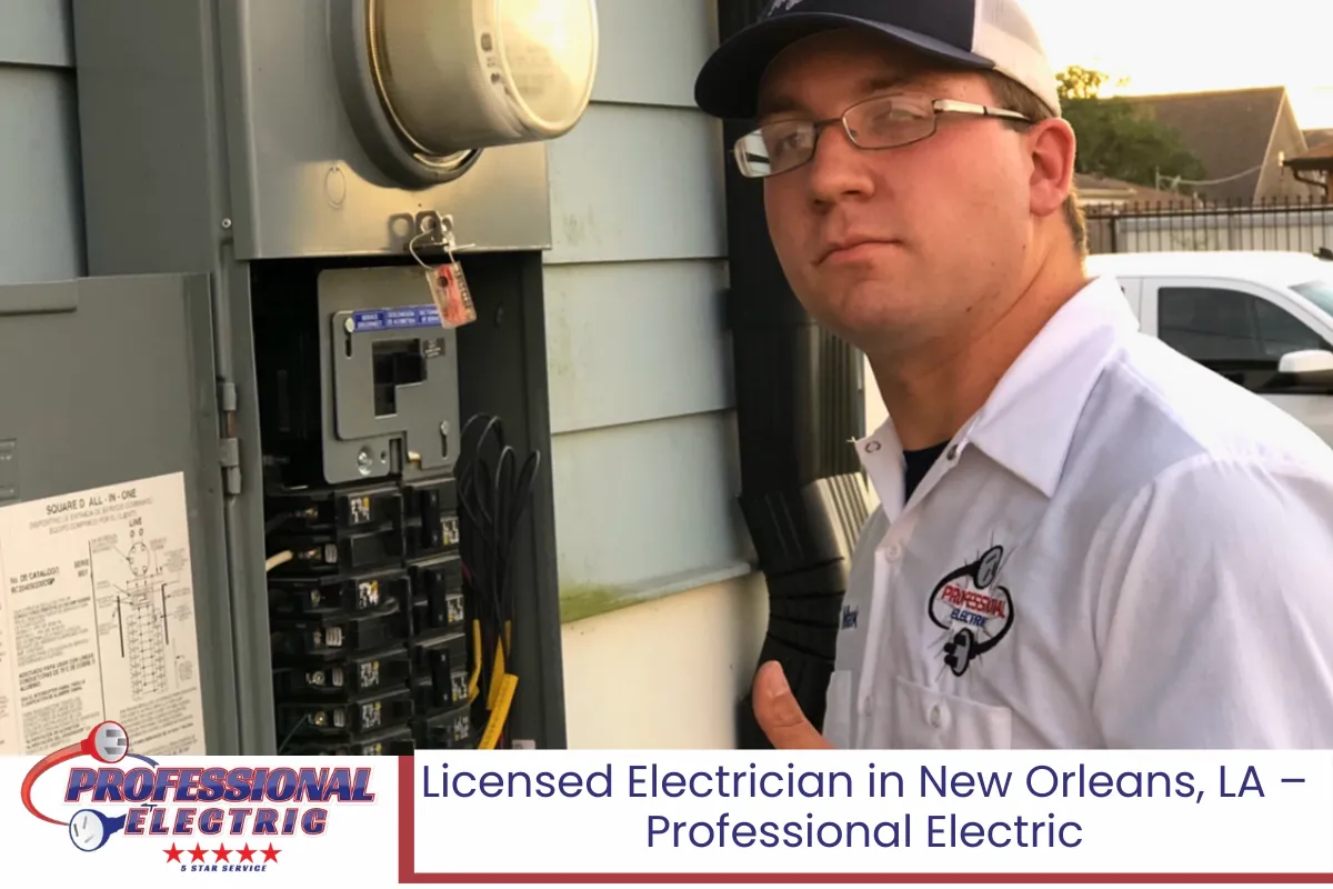 Licensed Electrician in New Orleans, LA – Professional Electric