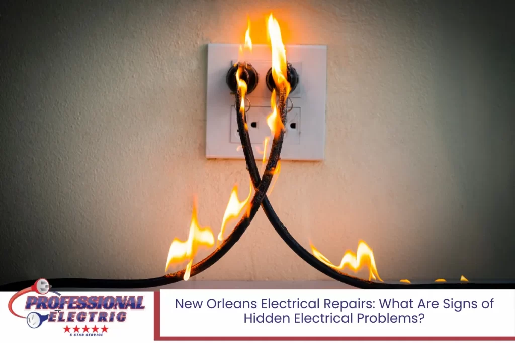 New Orleans Electrical Repairs: What Are Signs of Hidden Electrical Problems?