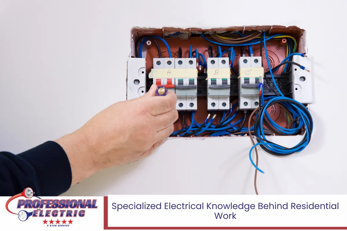 Specialized Electrical Knowledge Behind Residential Work