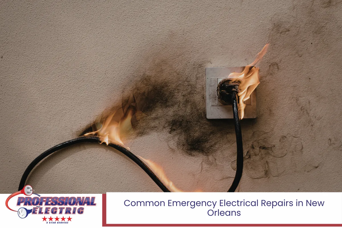 Common Emergency Electrical Repairs in New Orleans