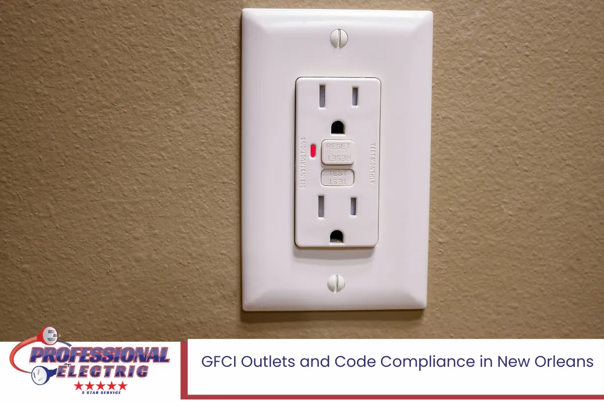 GFCI Outlets and Code Compliance in New Orleans