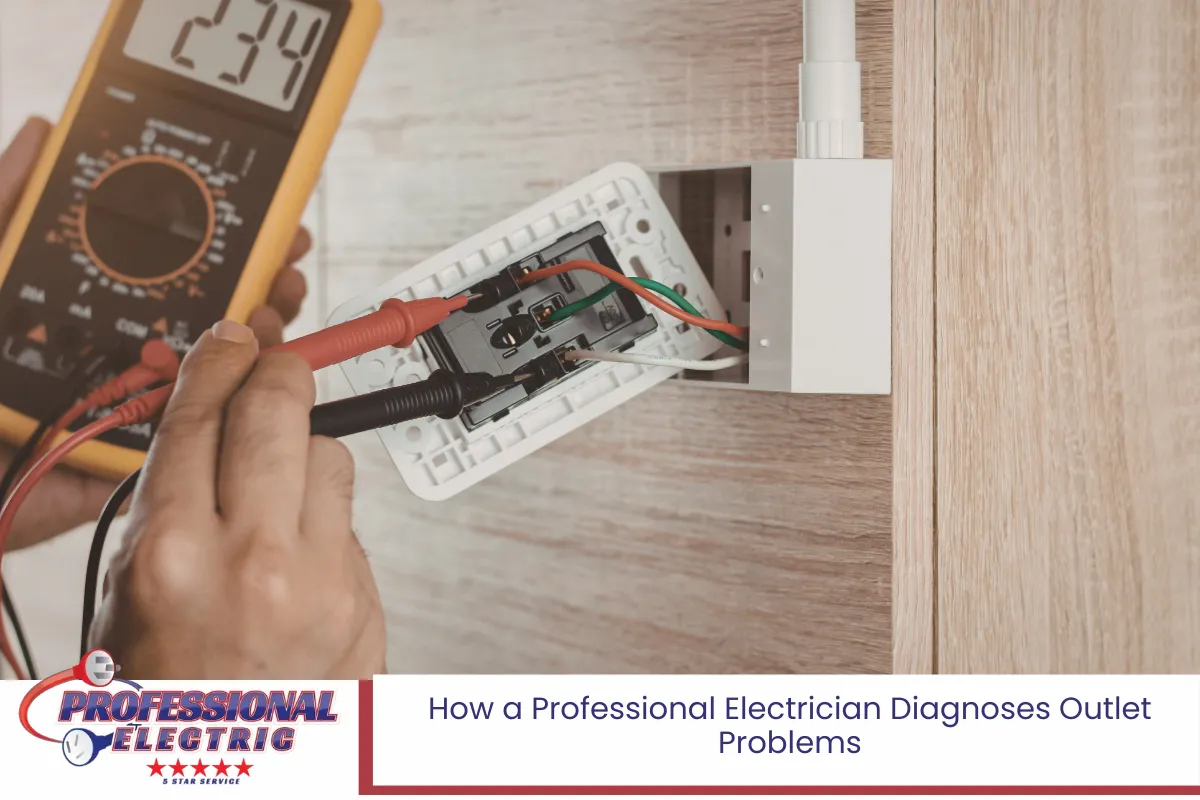 How a Professional Electrician Diagnoses Outlet Problems