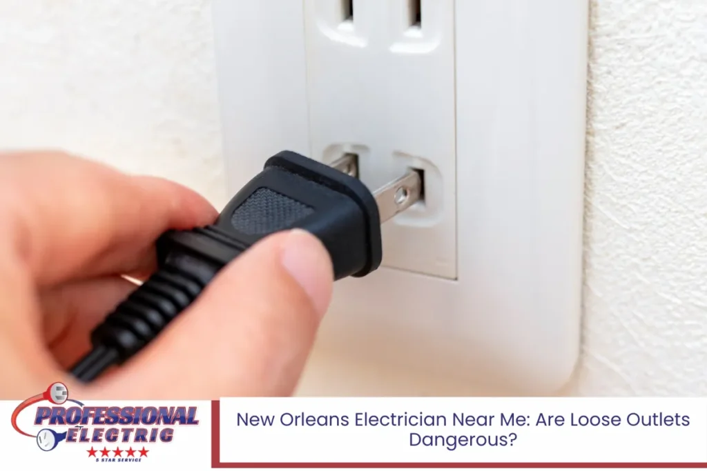 New Orleans Electrician Near Me Are Loose Outlets Dangerous