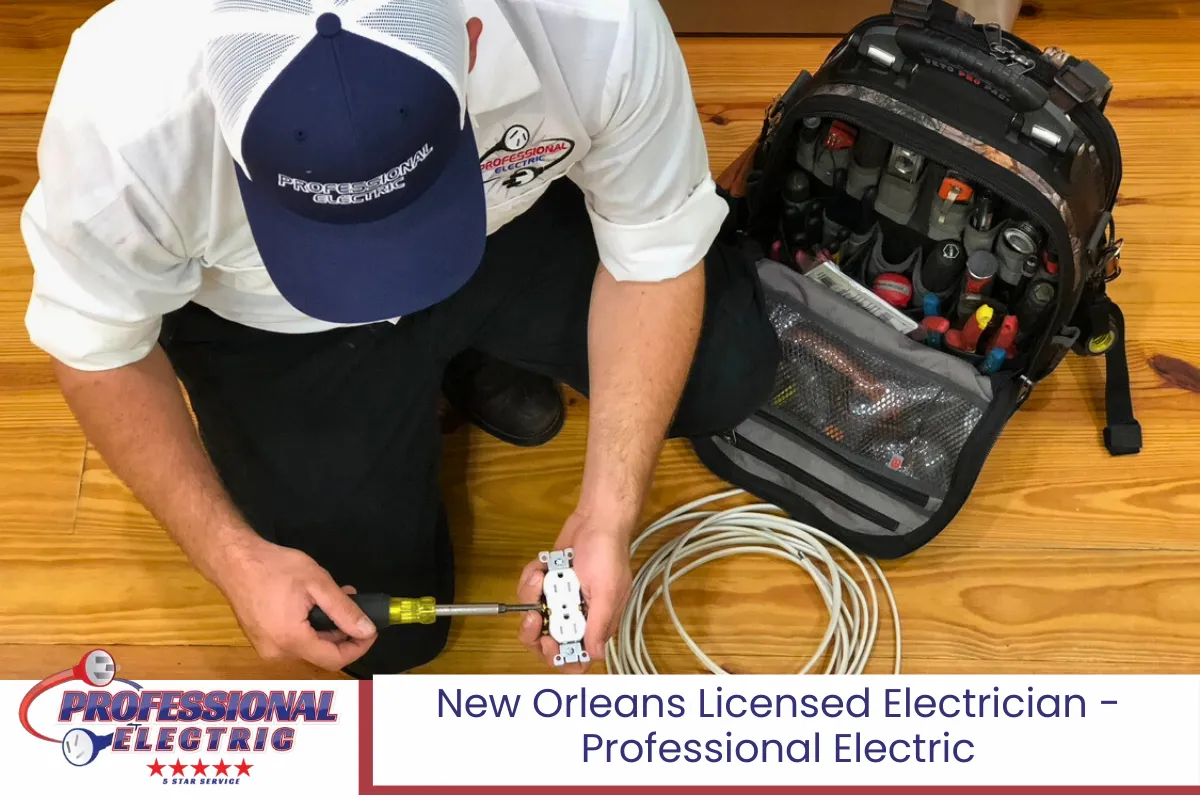 New Orleans Licensed Electrician - Professional Electric