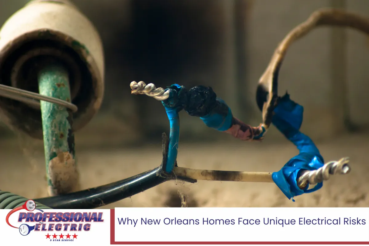 Why New Orleans Homes Face Unique Electrical Risks